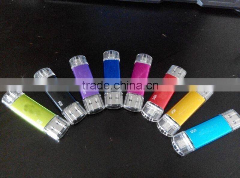 2016 new High speed cheap micro OTG 2.0/3.0 usb 3.0 flash drive for smartphone/tablet pc