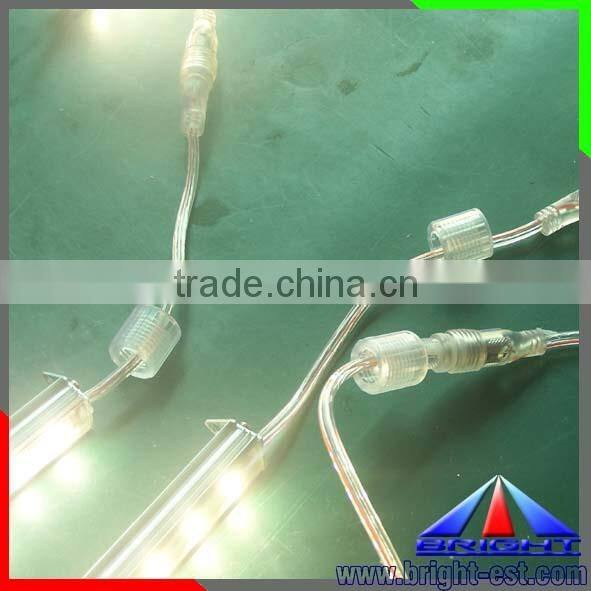 Aluminum LED Strip with aluminum Profile ,72leds smd5050 rigid bar with waterproof dc connector,Aluminum Profile for LED strip