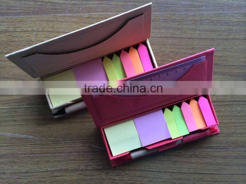promotion cheap and popular eco-friendly sticky memo pad