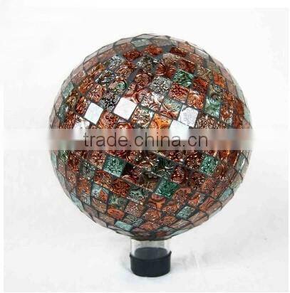 10' hollow outdoor Mosaic Glass Gazing Ball