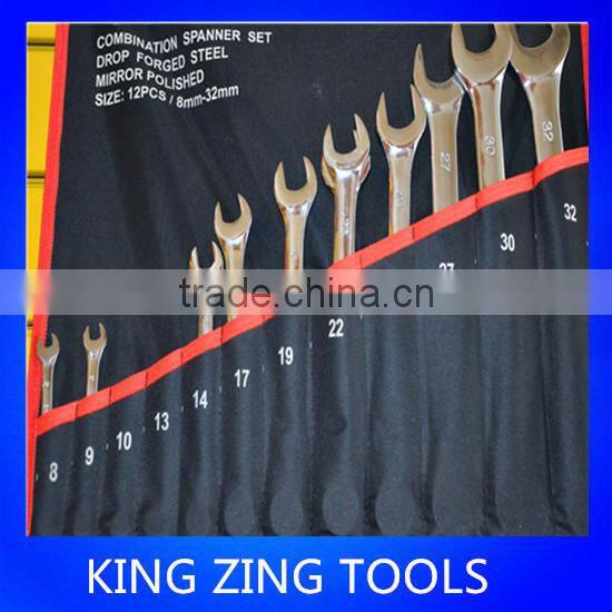 Double Open End Wrench Set, Open End Spanner Set