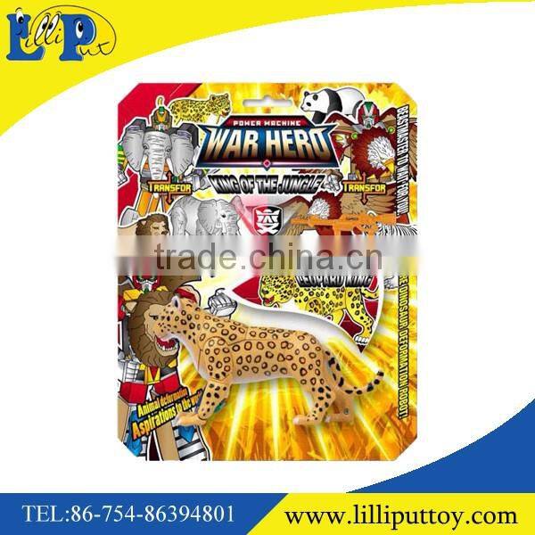 War hero plastic transform stegosaurus toy