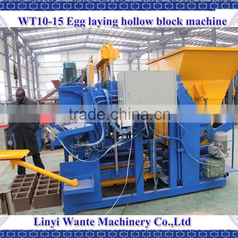 Big sale Big discount WT10-15 Big capacity egg laying block making machine pirce
