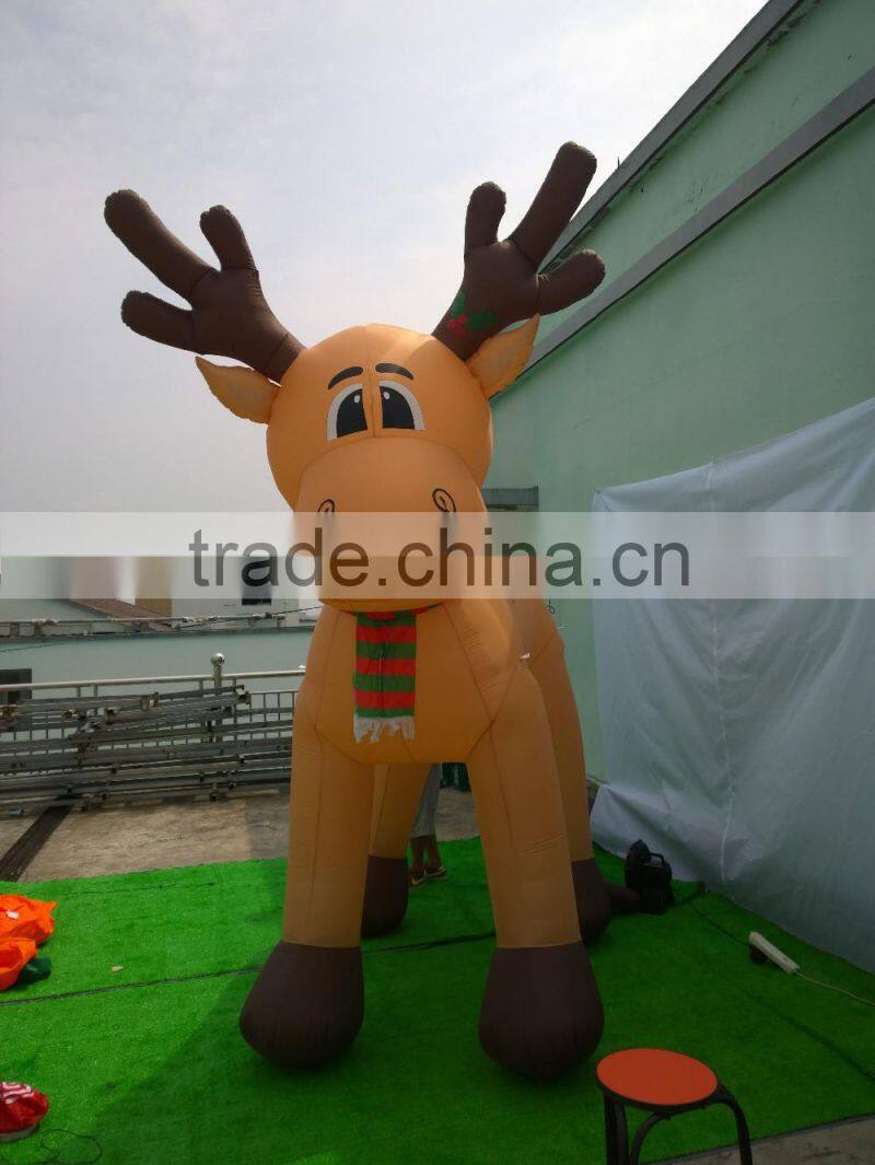 DJ-111 8FT deer blower for christmas inflatable lighting flower chain part decoration