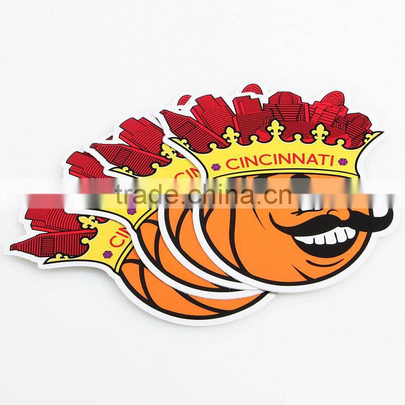 Waterproof Reusable car Static Cling Stickers and UV Protected PVC Material Car Magents Advertising sticker ---DH20442