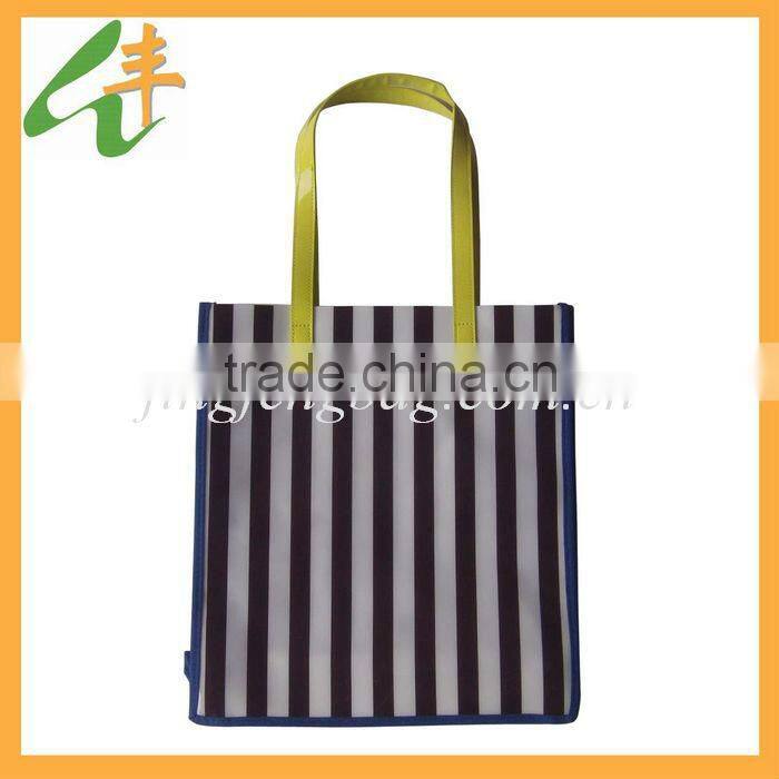 cheap black and white plastic bag for shopping