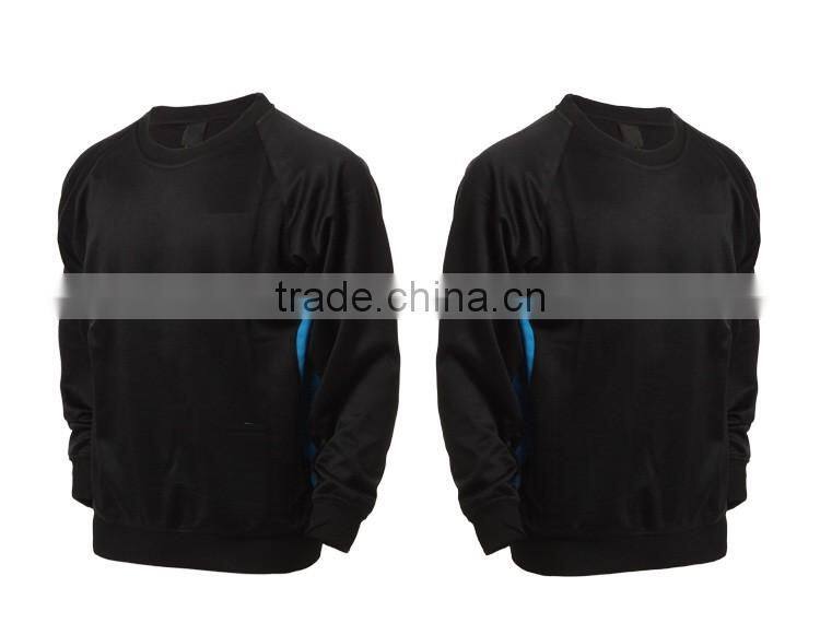 customized black sport tracksuit sport sweater pants