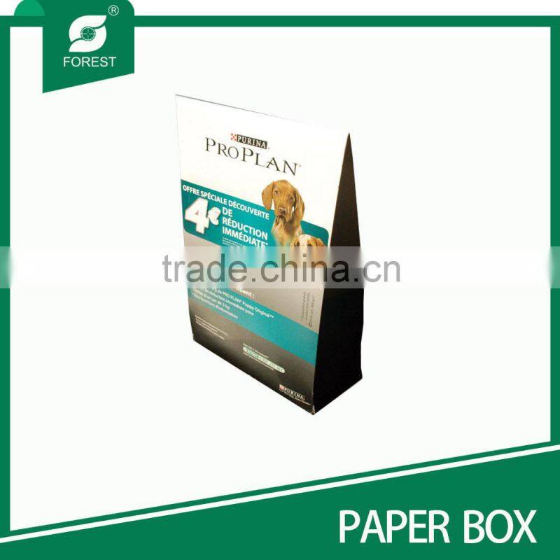 Paper packaging box for dog paper take away box