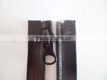 7# waterproof nylon zipper invisible waterproof zipper open end zipper custom pulls coate zipper