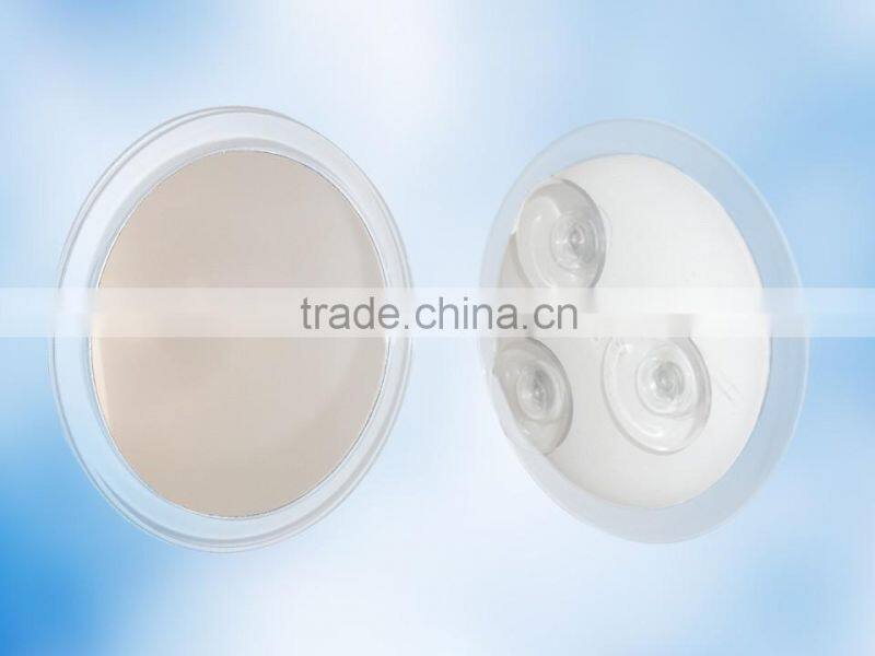 6-inch bathroom makeup mirror with suction cups