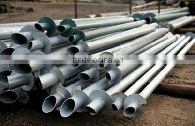 Ground Single Helix Screw Piers for Underpinning