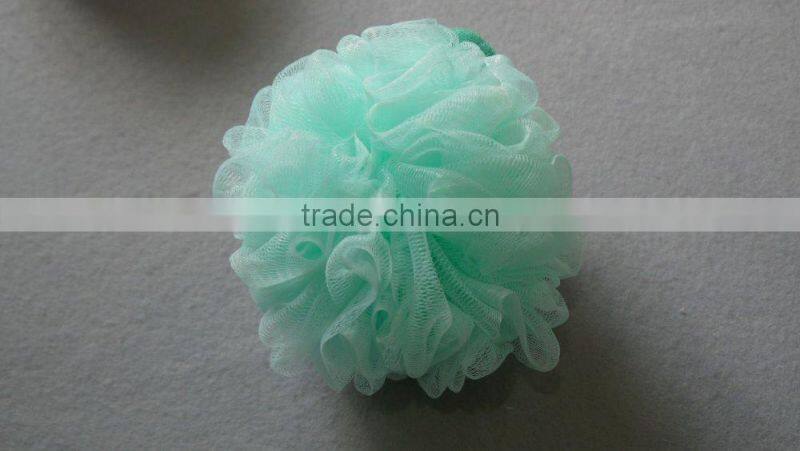 Mesh sponge shower ball exfoliating bath gloves colorful SLS006-02