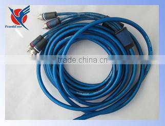 3.5mm male stereo jack to 2 male audio vedio cable