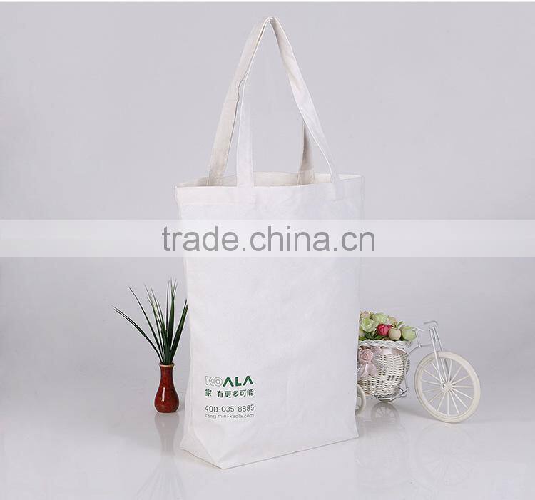 recycle carry bag for gift canvas bag with logo printing