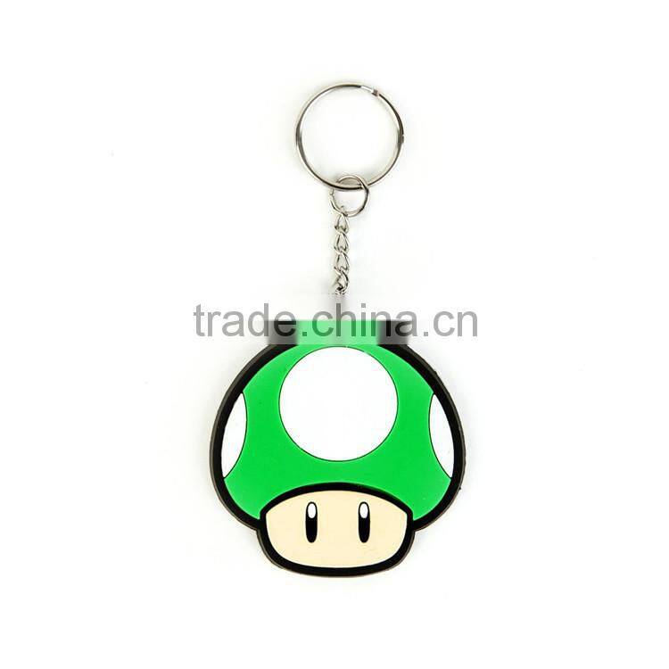 Hot Sell Mario Series 3D Rubber Keychain