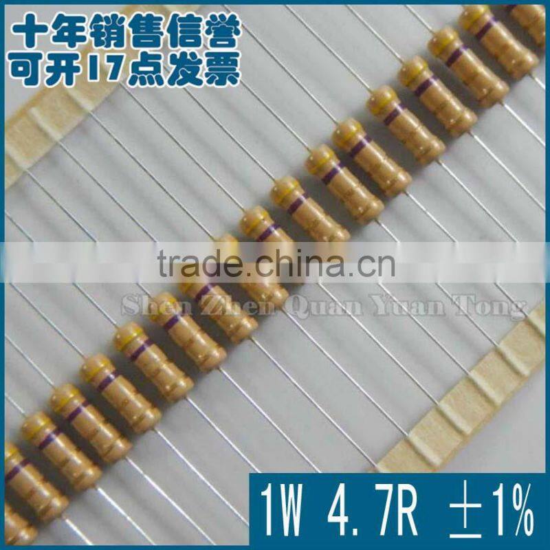 Resistors 1W 4.7R 1% NEW