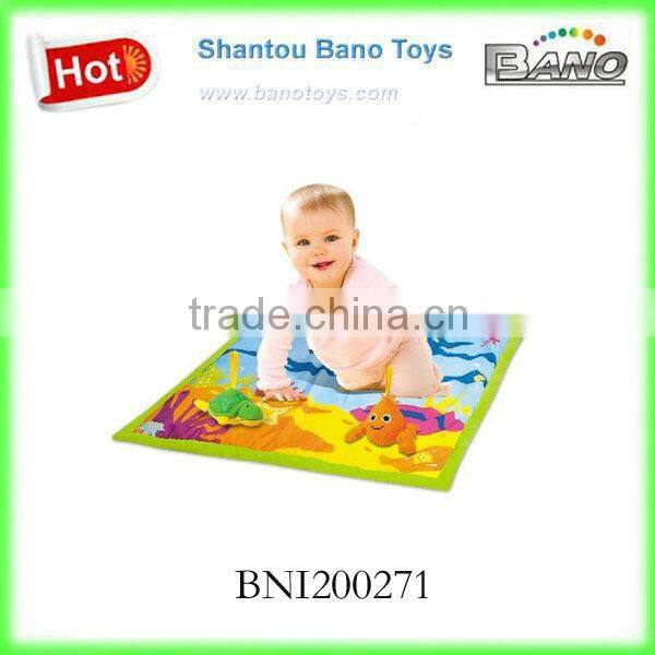 BNI200271 Ocean Baby Blanket With Toy