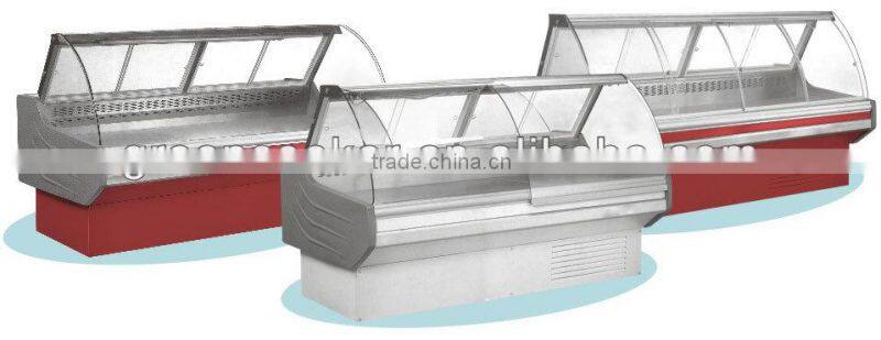 2016smart deli meat showcase cooler freezer/refrigerator for sale
