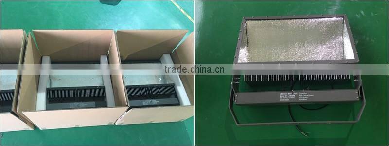 7 Years warranty UL CUL DLC CE RoHS listed 130lm/w Led high mast lighting price