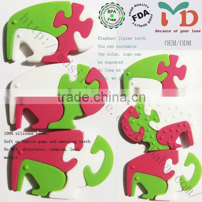 Silicone Beads For Jewelry/2014 Custom BPA Free Silicone Teething Jewelry Making/Silicone Teething Beads For Jewelry