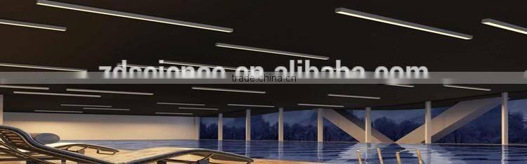 Customized Housing LED Aluminum Profile Decorative LED Wall Lighting Fixture For LED Strip Bar Light