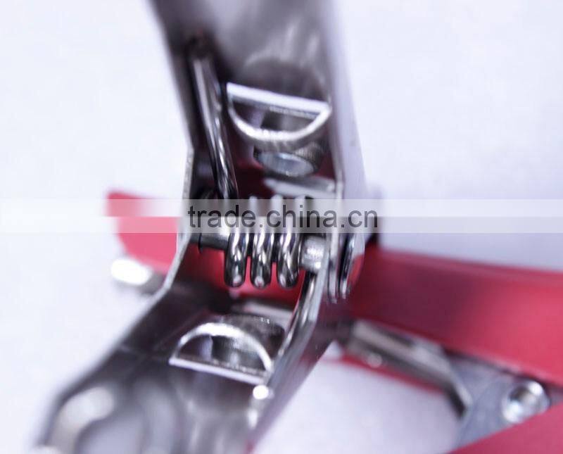 Foxsur high performance with competitive price Car battery clip 100mm 150A cables Alligator clips Charger Clamp