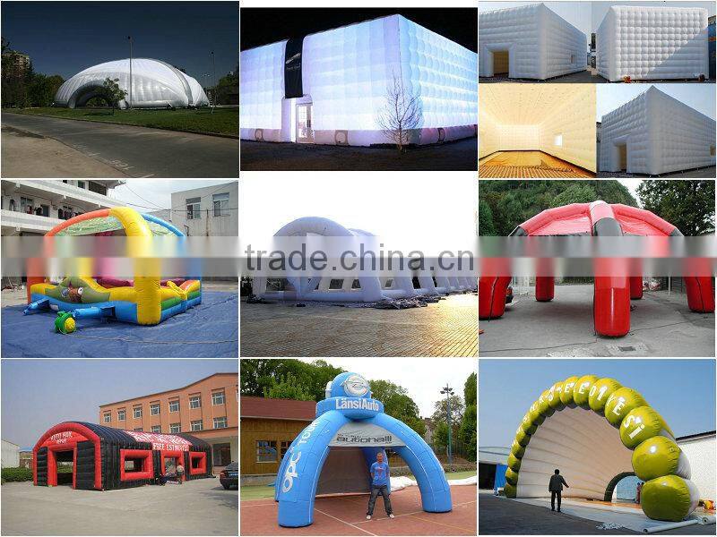 0.55mm pvc advertising inflatable tents for sale,used inflatable tents for sale