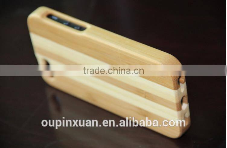 Promotion new product bamboo phone case ,Bamboo cell phone case