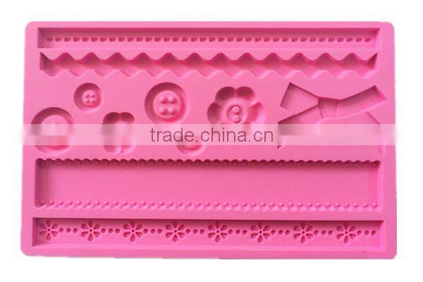 FD-001 POP silicone fondant cake decorating tools