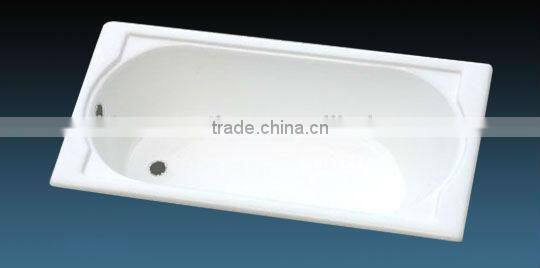 cast iron solid surface bath tub