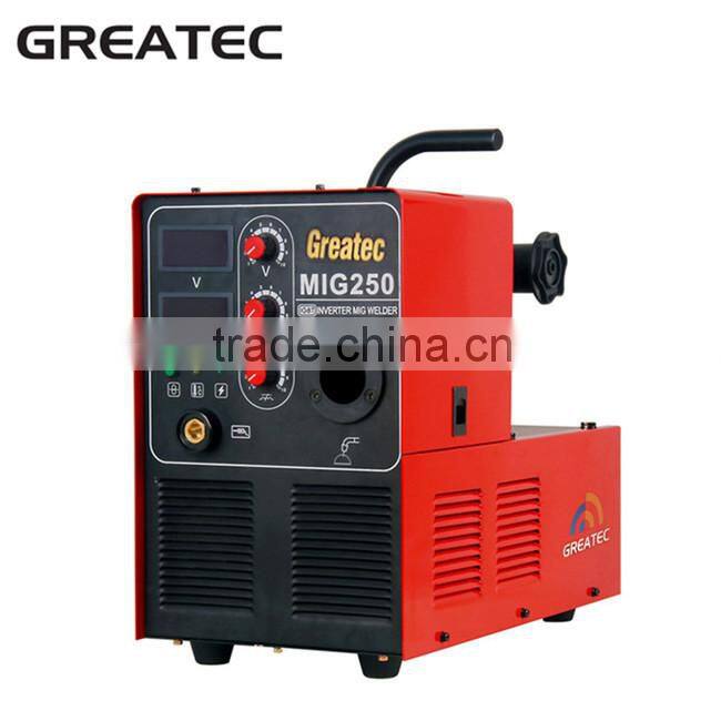 aluminium MIG portable welding machine price LIST MIG 250