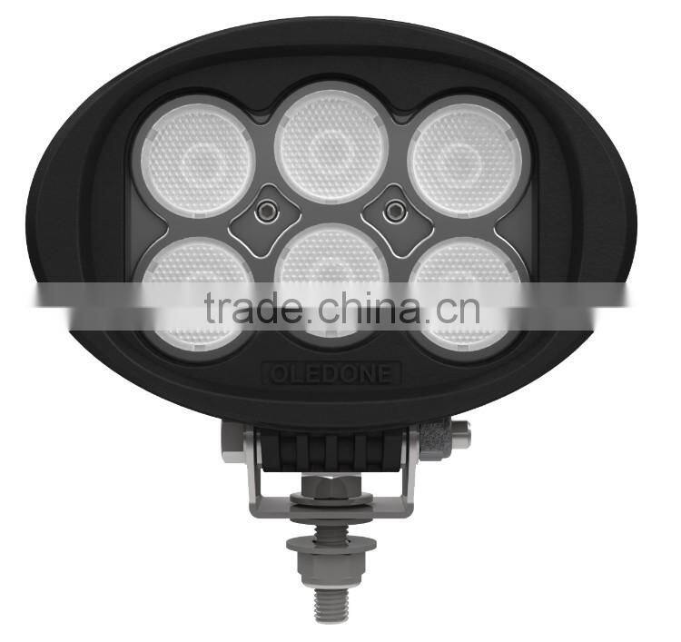 Well-done IP 68 6" 60w led work light, heavy duty lamp