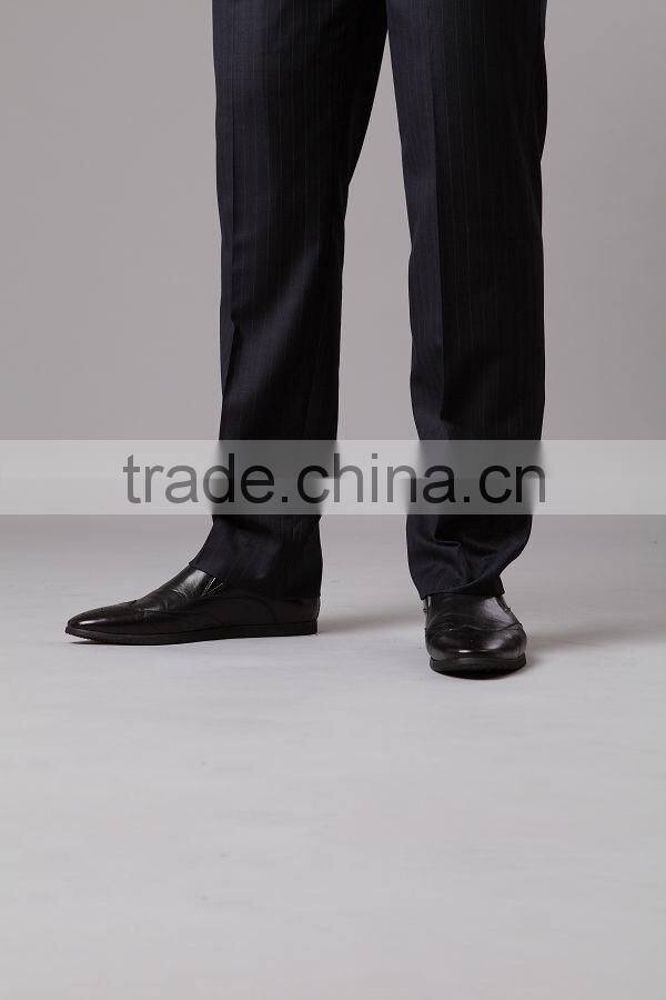 100% wool tailored made Men's chino pant