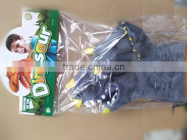 DW2401678 Kids dino PVC dinosaur puppet animal hand puppet