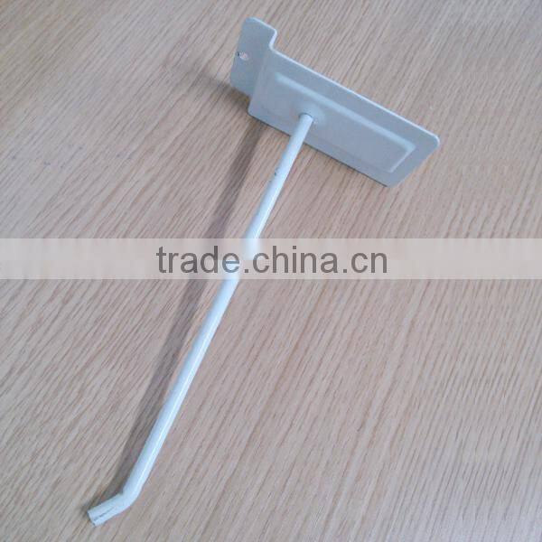 White Powder Coat Slatwall Metal Hook Factory Wholesale Cheap Price