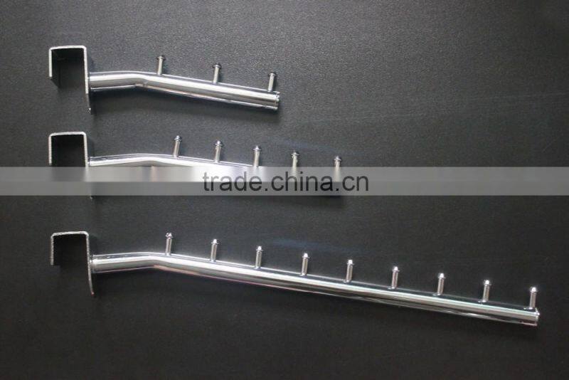 Retail price Hot Saling Chrome Metal display metal hook for clothes Hanger