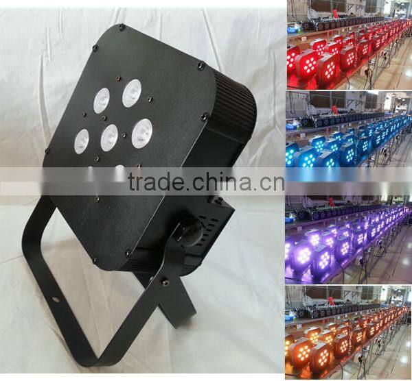 2015 wholesale 5in1 rgbwa wireless dmx led wedding light