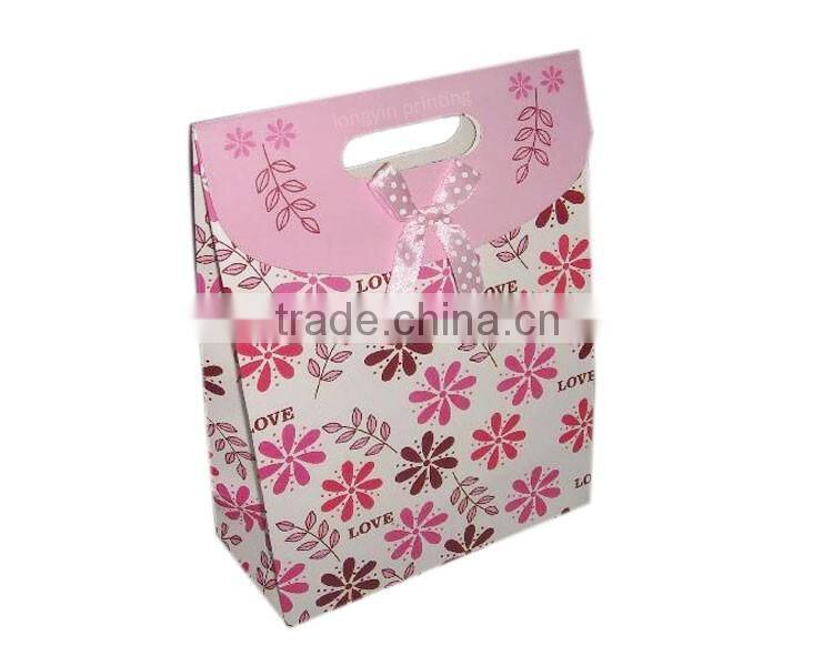 Colorful paper bag, shopping bag, gift bag printing