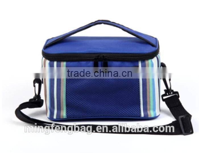 Custom High Quality 600D Oxford Waterproof Whole Foods Thermal Bag for Lunch Bag and Packit Freezable Lunch Box Bag