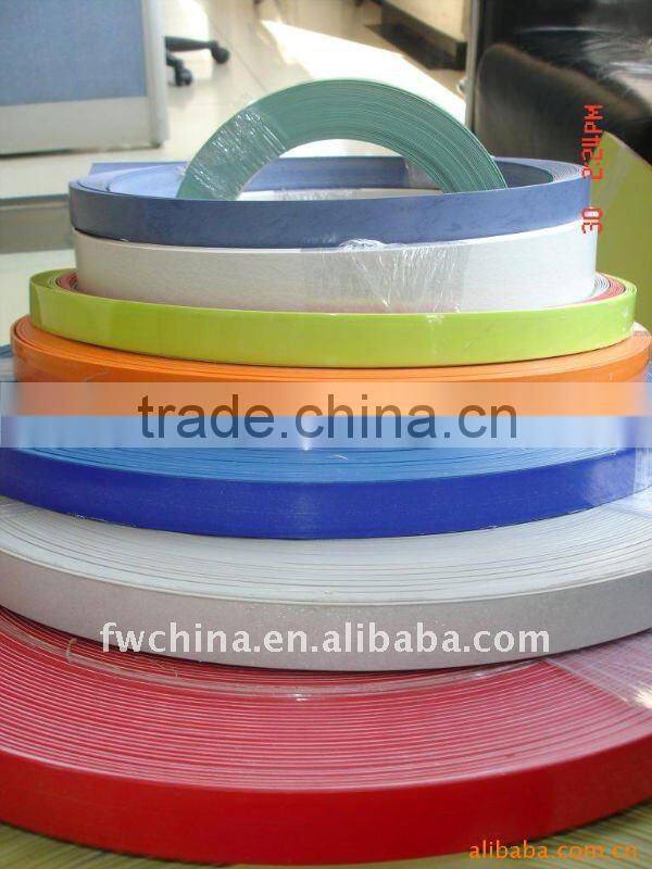 High quality Environment-friendly woodgrain pvc edge banding