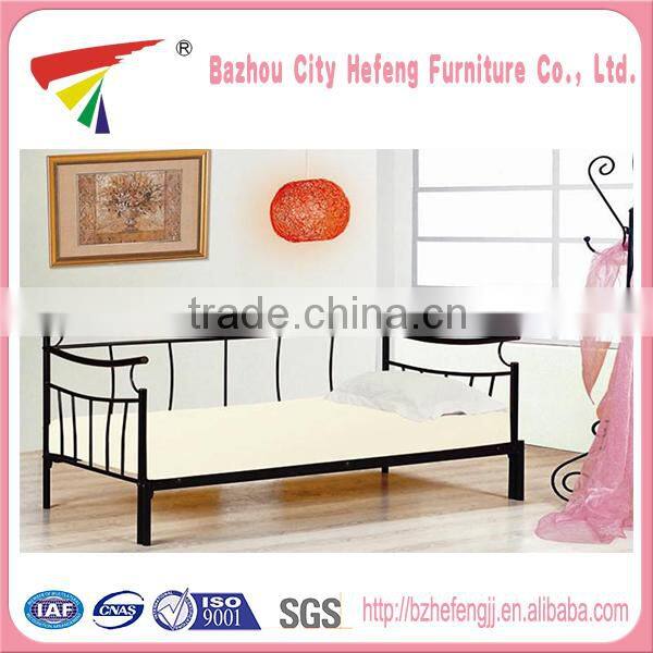2015 latest fashion metal divan bed