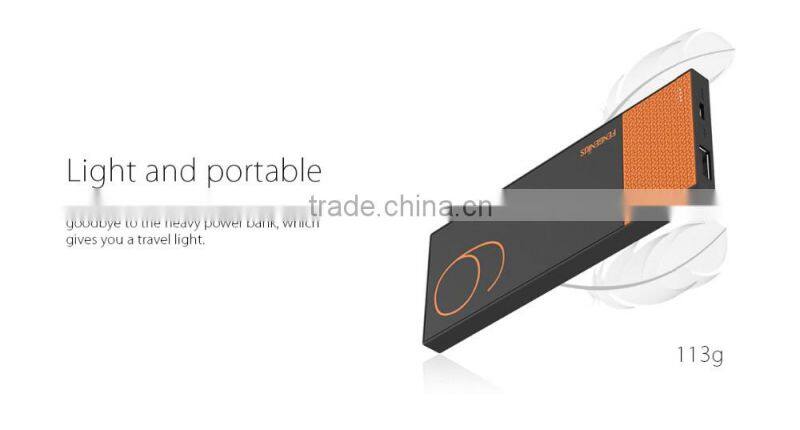 Power Slim 8.8 thickness portable power bank high capacity mobile power bank