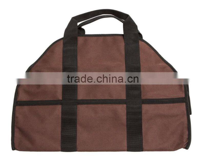 Durable and Large Volume Canvas Log Carrier & Firewood Tote Bag