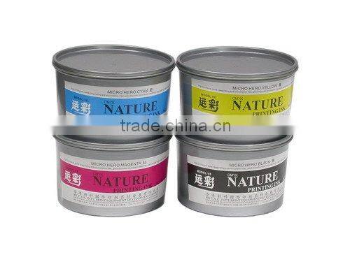 Printing ink used offset printing plate