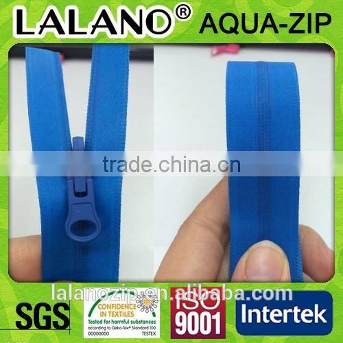 #3 coil zipper water repellent for garments in appareal