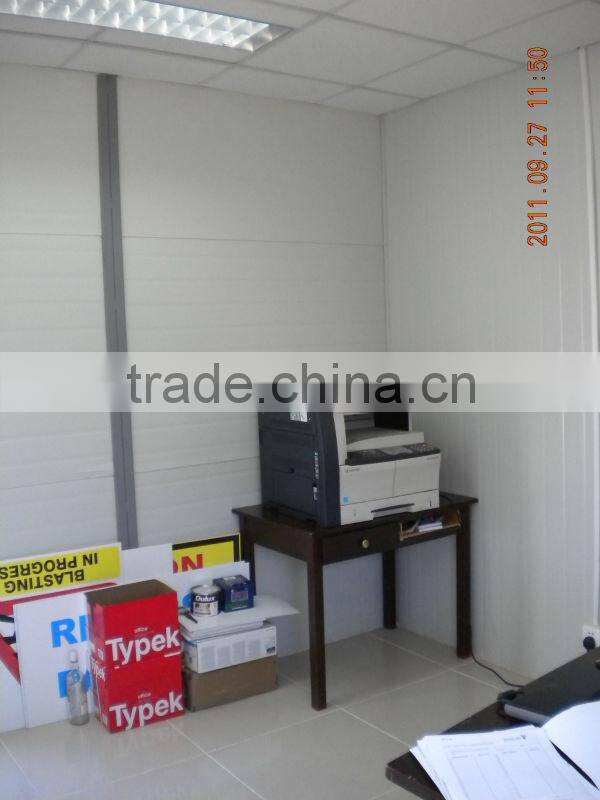 adjustable sandwich panel and steel economical prefabricated house