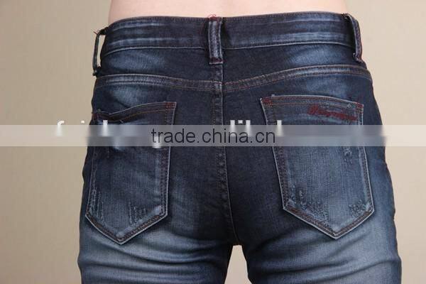 Fashion new design men's jeans pants