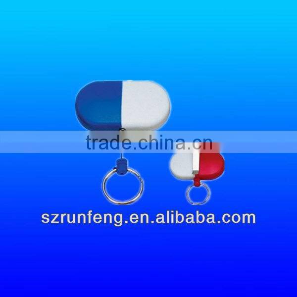 Promotional plastic badge holder