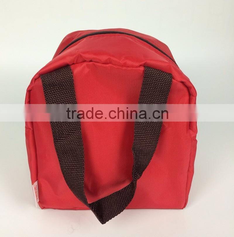 Small Fancy Reusable Inner Cool Round Lunch Bag