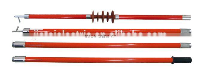 Fiberglass ultraprotable High voltage Brake Pull rod with 500KV